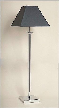 ALEXANDERS 150CM CHROME SQUARE LAMP FLOOR LAMP